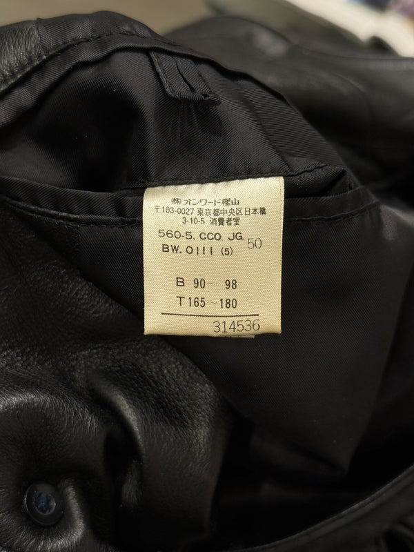 2000s Jean Paul Gaultier leather coat