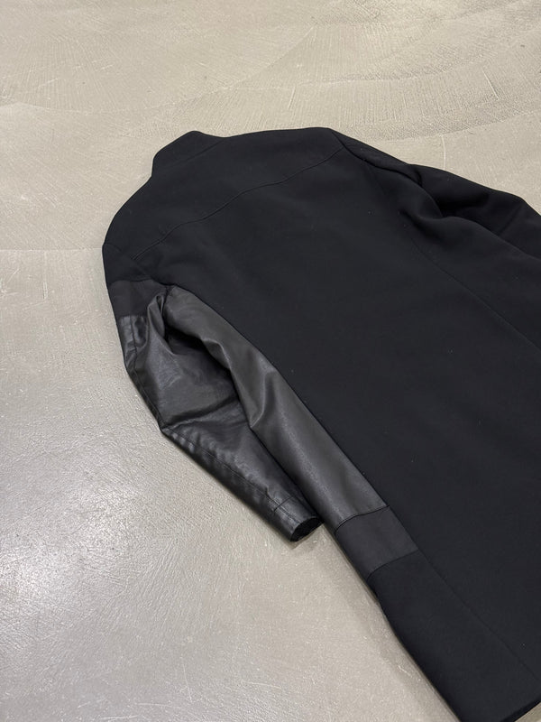 1990s Dirk Bikkembergs hybrid wool coat