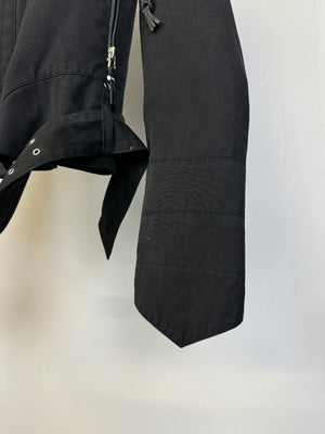 SS2003 Dior “Follow Me” moto biker zipper jacket