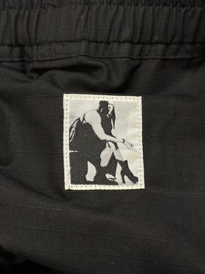 Rick Owens creatch wide cotton cargo pants