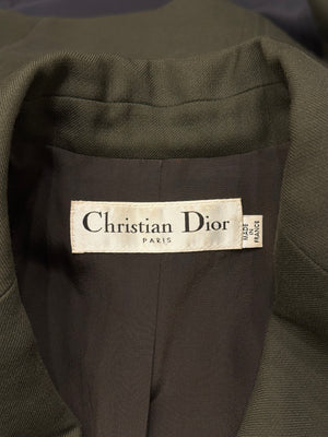 2000s Christian Dior by John Galliano military officer jacket