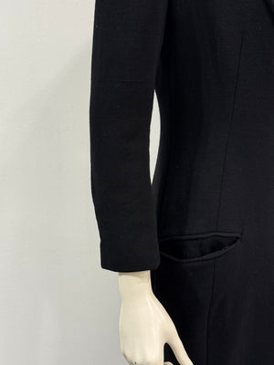 2000s Ann Demeulemeester long wool coat