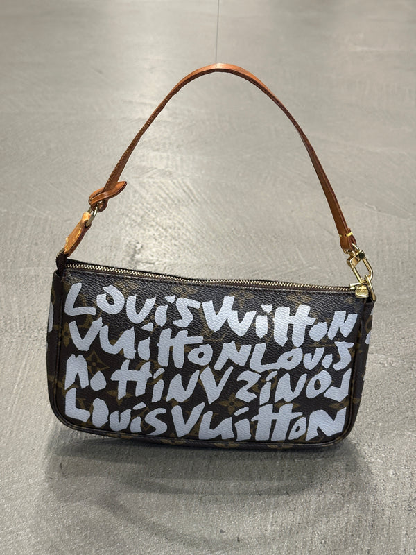 2001 Louis Vuitton x Stephen Sprouse Graffiti Accessoires mini bag