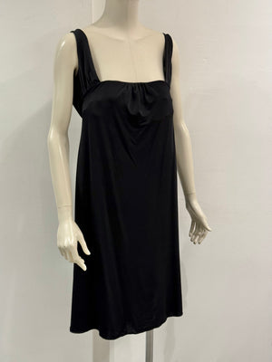 2000s Cavalli ruched square-neck mini dress