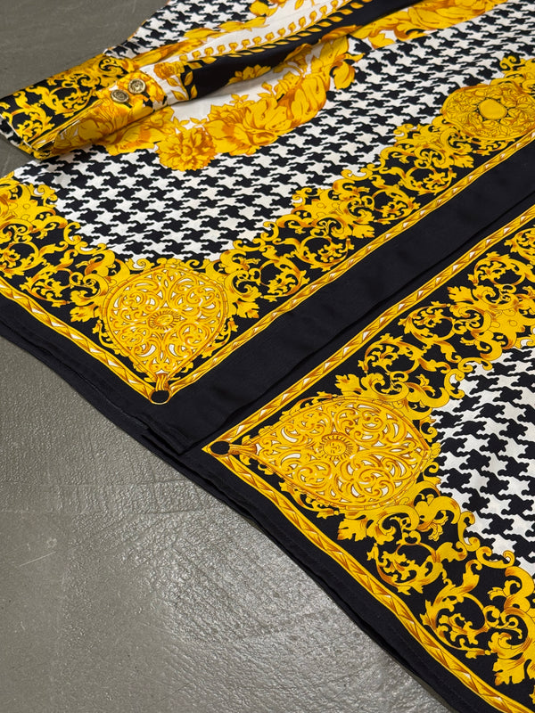 1993 Gianni Versace iconic baroque silk shirt