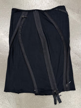 Load image into Gallery viewer, A/W2003 Plein Sud multi zipper asymmetrical bondage skirt
