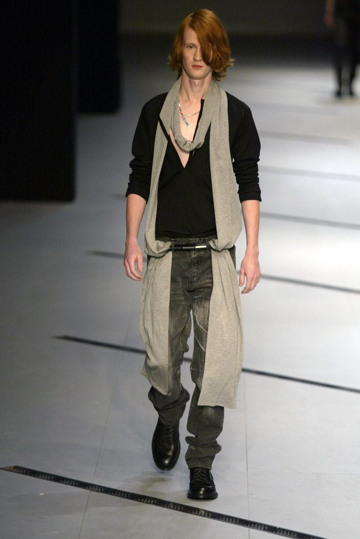 S/S2003 Dior by Hedi Slimane clawmark jeans