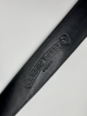 Chrome Hearts 4-piece western 925 silver leather belt