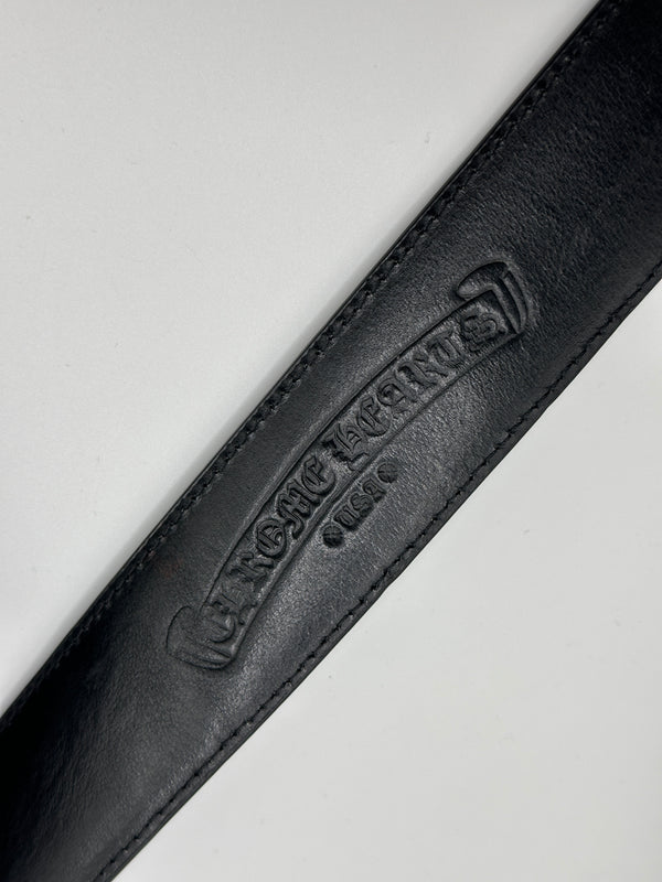 Chrome Hearts 4-piece western 925 silver leather belt