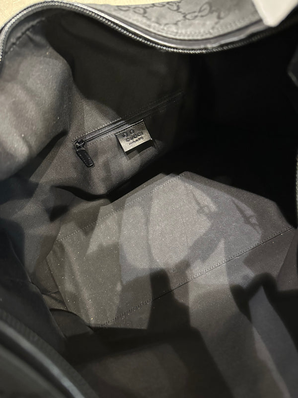 Gucci GG canvas hobo shoulder bag