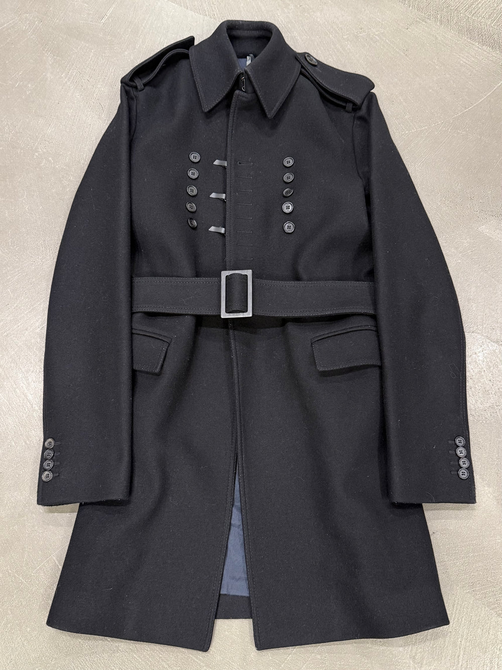 A/W2006 Dior by Hedi Slimane runway military coat