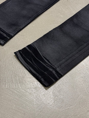 A/W2003 Dior by Hedi Slimane corduroy waxed jeans