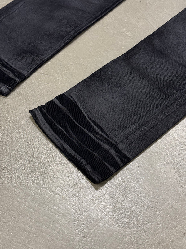 A/W2003 Dior by Hedi Slimane corduroy waxed jeans