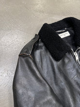 Load image into Gallery viewer, A/W2013 Saint Laurent by Hedi Slimane aviator shearling leather bomber jacket
