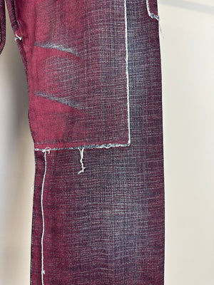 1990s Jean Paul Gaultier Patchwork jeans