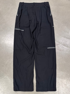 A/W2002 Celine by Micheal Kors nylon zipper cargo pants