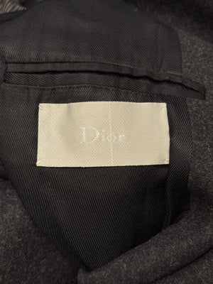 A/W2008 Dior Homme Asymmetrical wool coat