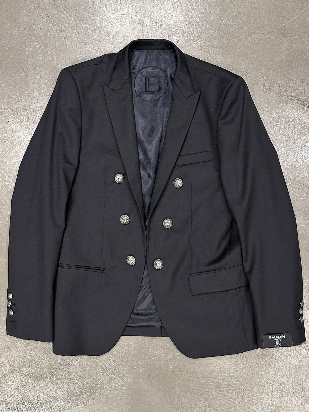2020s Balmain officer button-up blazer jacket