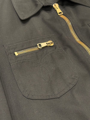 2000s Gucci by Tom Ford multi zip pocket cotton jacket