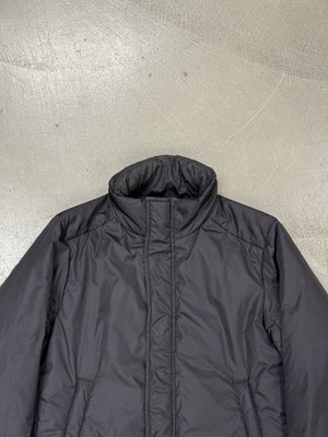 2000s Prada puffer moto jacket
