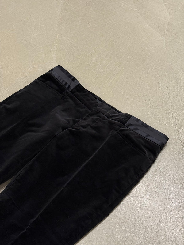 F/W2004 Gucci velvet flared pants