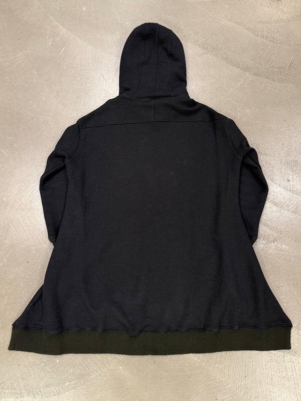 2020s Yohji Yamamoto zip-up long hoodie
