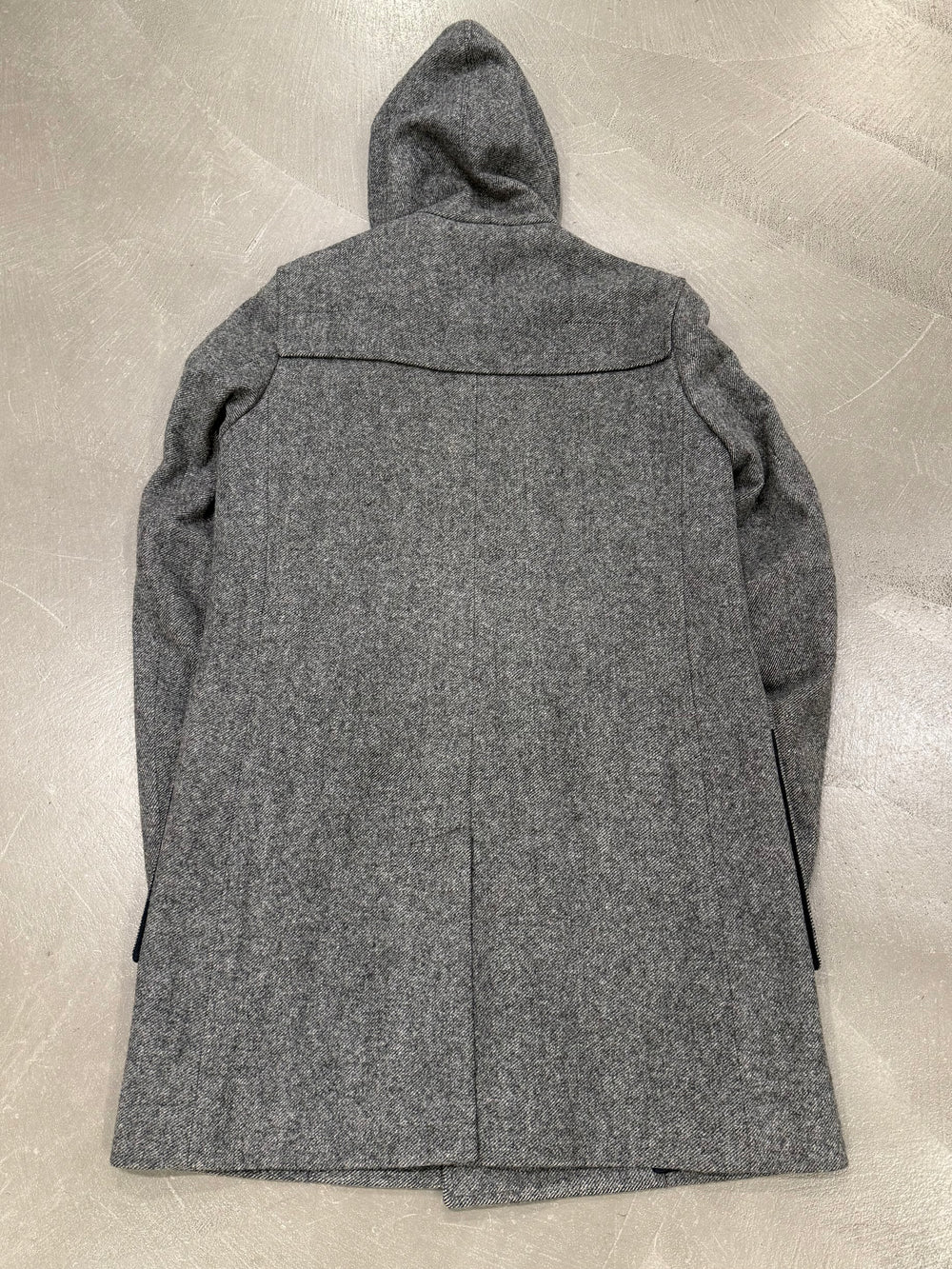 A/W2007 Dior Homme by Hedi Slimane military hooded wool coat
