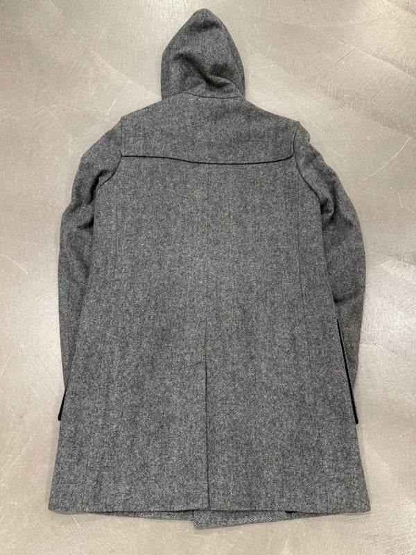 A/W2007 Dior Homme by Hedi Slimane military hooded wool coat