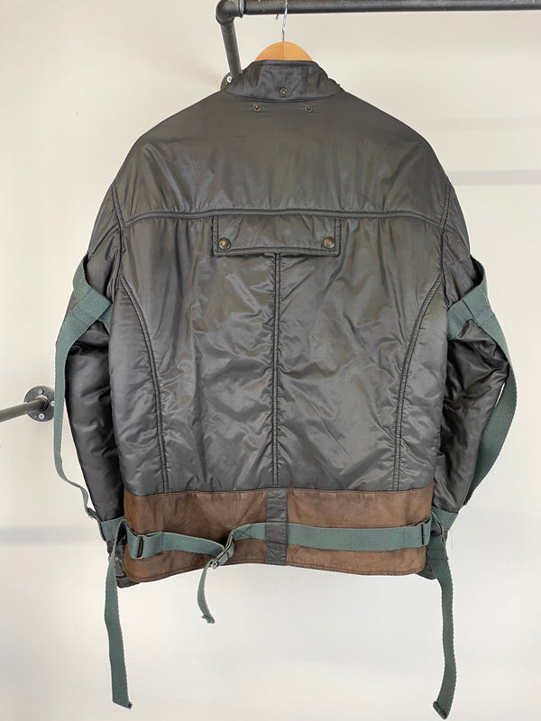 2003 Dolce & Gabbana bondage bomber jacket