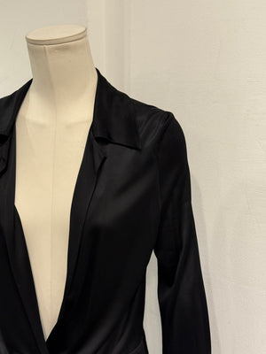2000s Gucci by Tom Ford long sleeve wrap dress