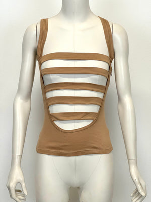 S/S2001 Helmut Lang bondage tank top