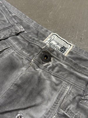 2000s Dolce & Gabbana object dyed cargo shorts