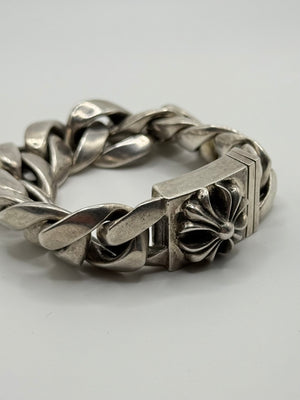 2000s Chrome Hearts maltese cuban bracelet