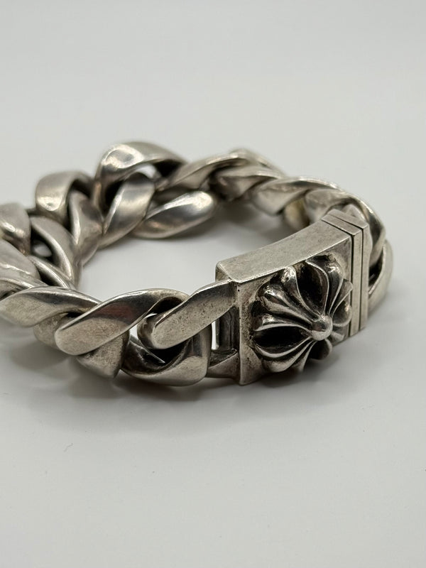 2000s Chrome Hearts maltese cuban bracelet