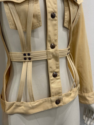 1989 Jean Paul Gaultier Junior iconic cage jacket