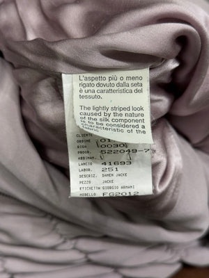 2012 Giorgio Armani wide sleeves peplum jacket