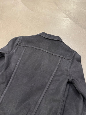 1990s Helmut Lang coated denim jacket