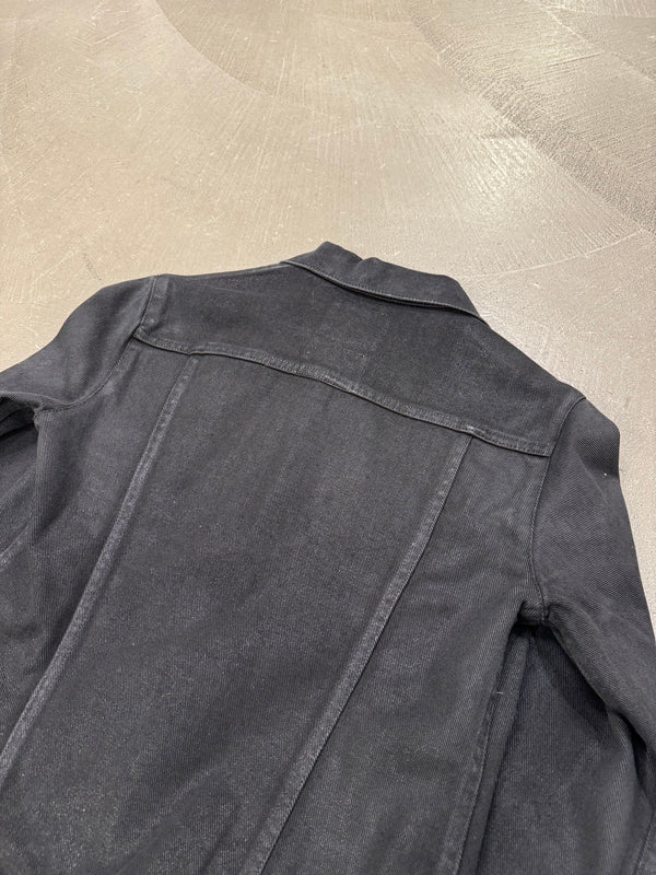 1990s Helmut Lang coated denim jacket
