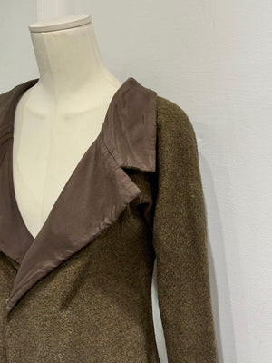 2000s Y’s by Yohji Yamamoto asymmetrical jacket