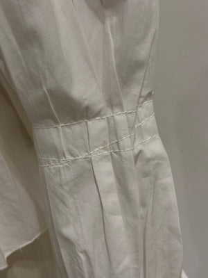2000s Jean Paul Gaultier white blouse with tie details