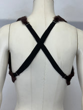 Load image into Gallery viewer, A/W1995 Maison Margiela fur patchwork leather top
