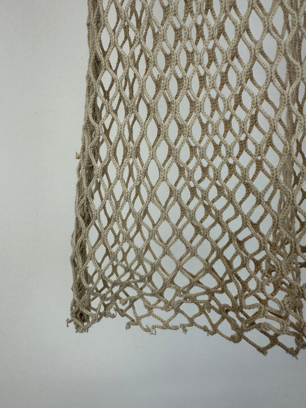 SS2002 Dolce & Gabbana J-Lo fishnet Swarovski top