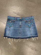 Load image into Gallery viewer, A/W2005 Dolce &amp; Gabbana mini denim skirt
