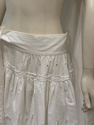 S/S2002 Vivienne Westwood red label white skirt