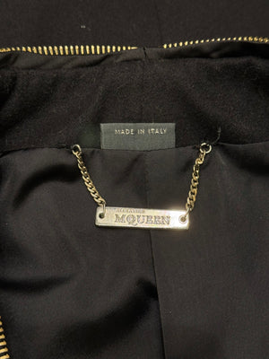 A/W2003 Alexander McQueen full zip sleeve jacket