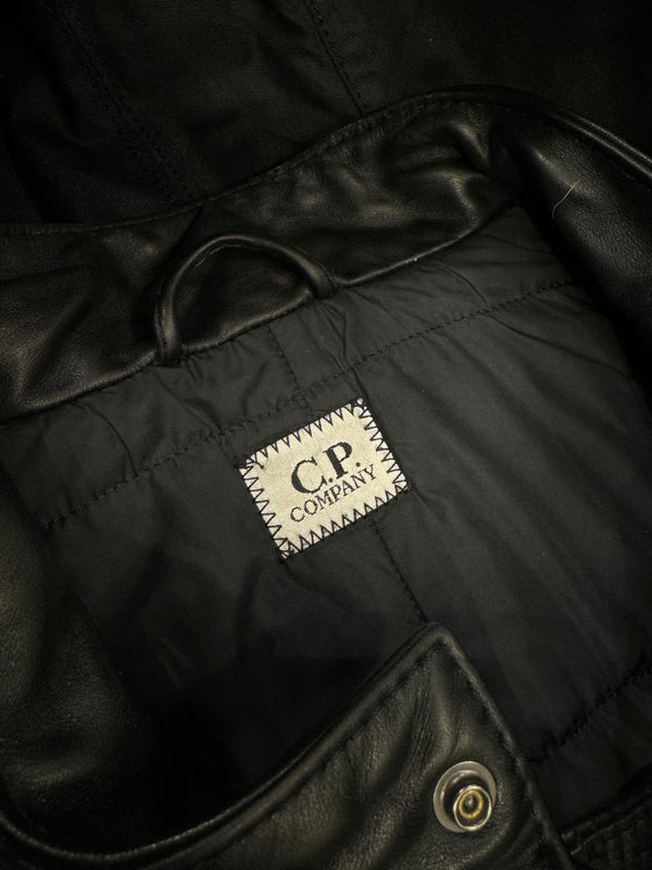A/W 2005 C.P. Company goggle leather jacket