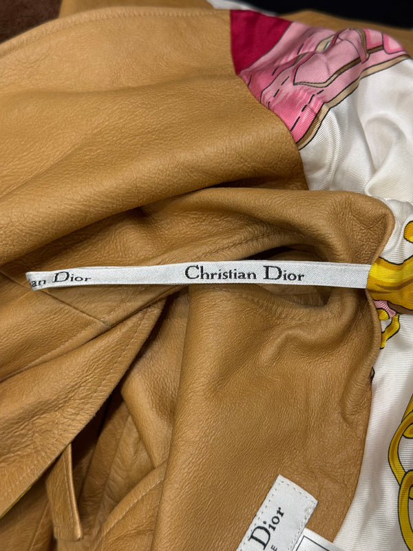 S/S2000 Christian Dior by John Galliano runway leather alter dress