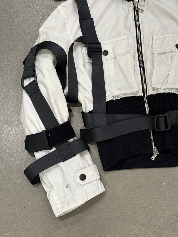 A/W 2003 Dolce & Gabbana runway bondage parachute jacket