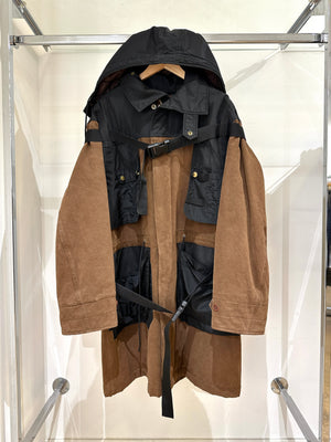 AW2003 Jean Paul Gaultier bondage parachute parka