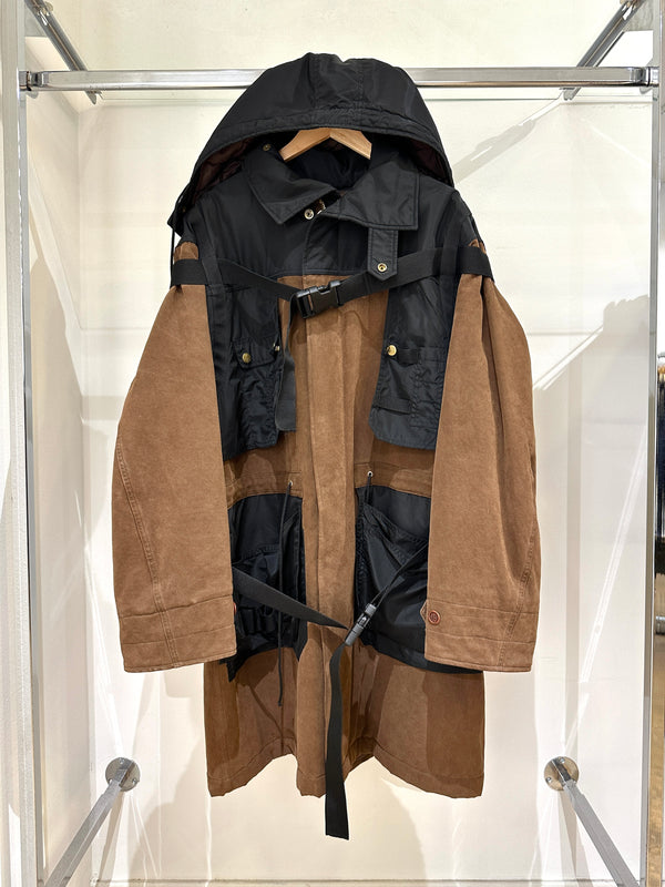 AW2003 Jean Paul Gaultier bondage parachute parka